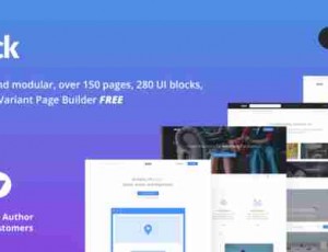 Stack v10.6.0 -多用途主题与变式页面生成器