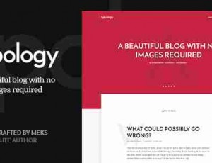 Typology v1.7-最小WordPress博客主题