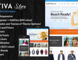 Captiva v2.5- 响应性WordPress WooCommerce主题