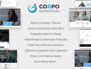 Corpo v1.2.0 现代企业与企业主题