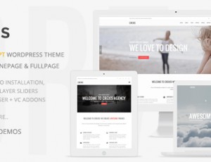 Crexis v2.5.5 – 响应式多用途WordPress主题