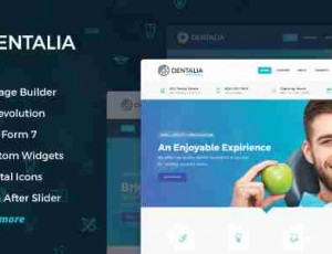 Dentalia v1.7.1 – 牙医与医疗WordPress主题