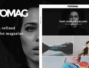 Fotomag v2.0.3 – 一个柔滑的极简博客杂志