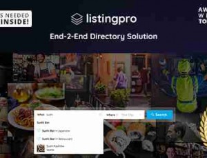 ListingPro v2.6.7- 目录WordPress主题