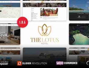 Lotus v1.0.5酒店预订WordPress主题