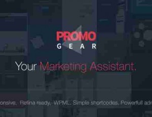 PromoGear v1.0.6- 创意一页多功能主题