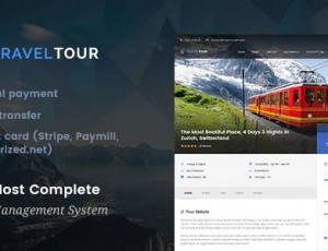 Travel Tour v4.2.1 – 旅游与旅游预订管理系统
