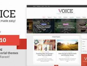 Voice v2.9.9 – 清洁新闻/杂志WordPress主题