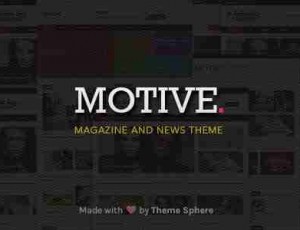 Motive v1.2.6杂志新闻WordPress主题