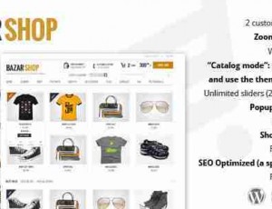 Bazar Shop v3.21.0- 多用途电子商务WordPress主题