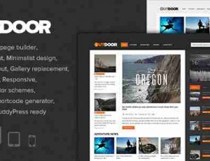 Outdoor – 响应式冒险博客和杂志WordPress主题