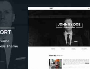 Squareroot v2.7 – WordPress个人简历主题