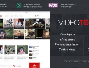 VideoTouch v1.8.7 – WordPress视频主题
