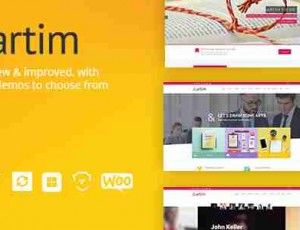 ARTIM V2.0.4 -响应式多用途WordPress主题