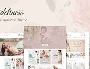 Brideliness v1.0.13 -婚礼店WordPress WooCommerce主题