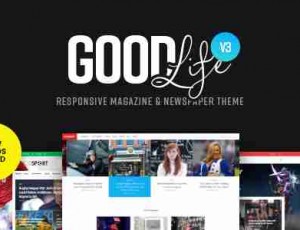 GoodLife v4.5.0 — 响应杂志WordPress主题