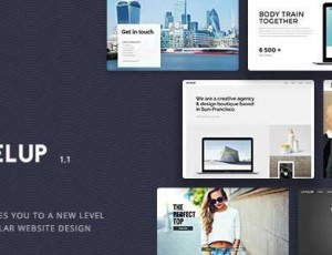 LEVELUP v1.1.33 -响应式创意多功能主题