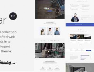 Pillar v1.1.15 -WordPress多用途多概念响应主题