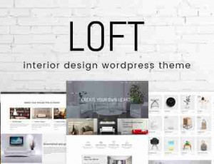 Loft v1.0.6 — 室内设计WordPress主题