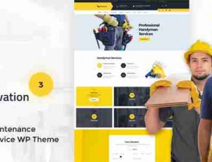 renovation v4.1.6 – WordPress家居维修，修理服务主题
