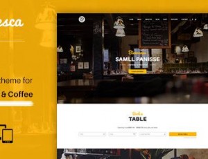 Resca v2.0.8 – WordPress餐厅主题