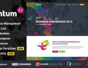 Eventum v2.9-会议与活动WordPress主题