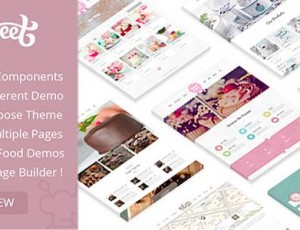 Sweet Cake v3.2 -面包糕点巧克力的WP主题