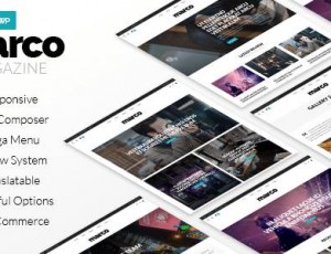 Marco v1.3.0 -摄影杂志WordPress主题