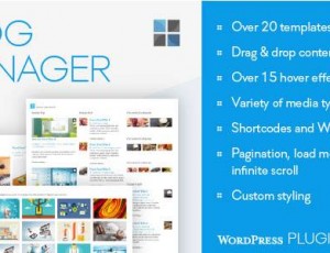 Blog Manager v1.18-WordPress