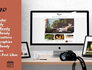 Cozmo -清洁WordPress博客/活动主题