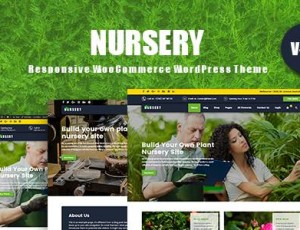 NurseryPlant v1.1.0 -响应性WooCommerce主题