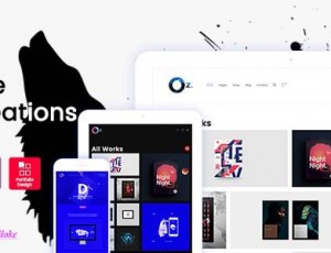 OZ – 创作游戏| 创意WordPress主题