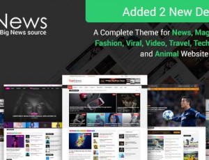 TopNews v3.3.5 -新闻杂志报纸Blog主题
