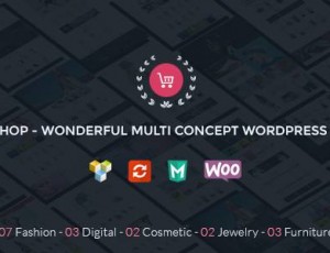 HugeShop v1.2 -Wonderful Multi Concept WordPress主题