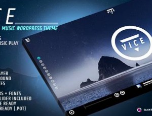 Vice v1.7.1 – 音乐乐队，Dj和Radio WordPress主题