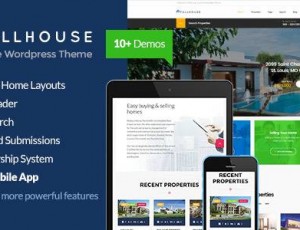 FullHouse v1.8.1 -房地产响应WordPress主题