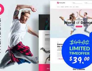 emanuella-v1.0.0-舞蹈学校WordPress主题