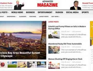 Advanced-Magazine1.1-报纸主题