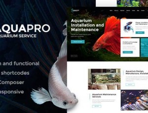AquaPro v1.0 – 水族馆服务和在线商店