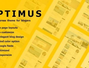Optimus – 简单的博客主题WordPres