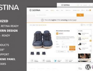 Sistina v2.1.1 -平面多用途商店WordPress主题