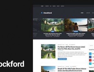 Stockford – 响应性WordPress博客主题
