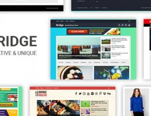 Bridge v1.1.1 – 多用途WordPress主题