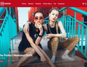 Pinmaister v1.1 – 一个现代的Pinterest的WordPress主题