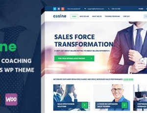 Cosine v1.0.4 – 培训，辅导和商业主题