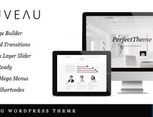 Nouveau v2.8 -多功能Retina WordPress主题