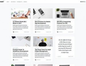 Justread v1.0.0 – WordPress博客主题