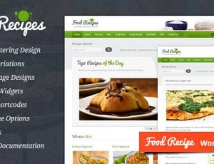 Food Recipes v4.0.3- Themeforest WordPress主题