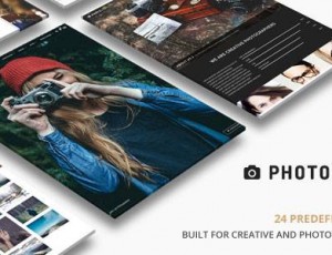 photography v6.9 -响应式摄影WordPress主题[瑞课破解版]