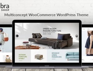 Umbra v1.4.3 – 多概念WooCommerce WordPress主题